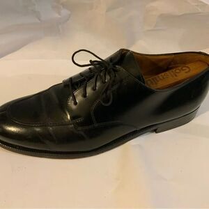 - Cole Haan Black Leather Cap Toe Derby Oxford Mens 9 D Dress Casual L…